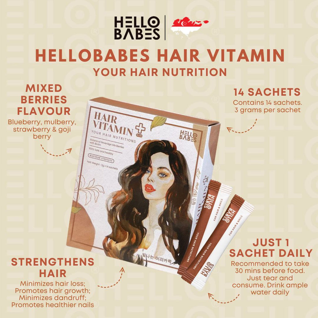 Hair Vitamin+ by HelloBabes