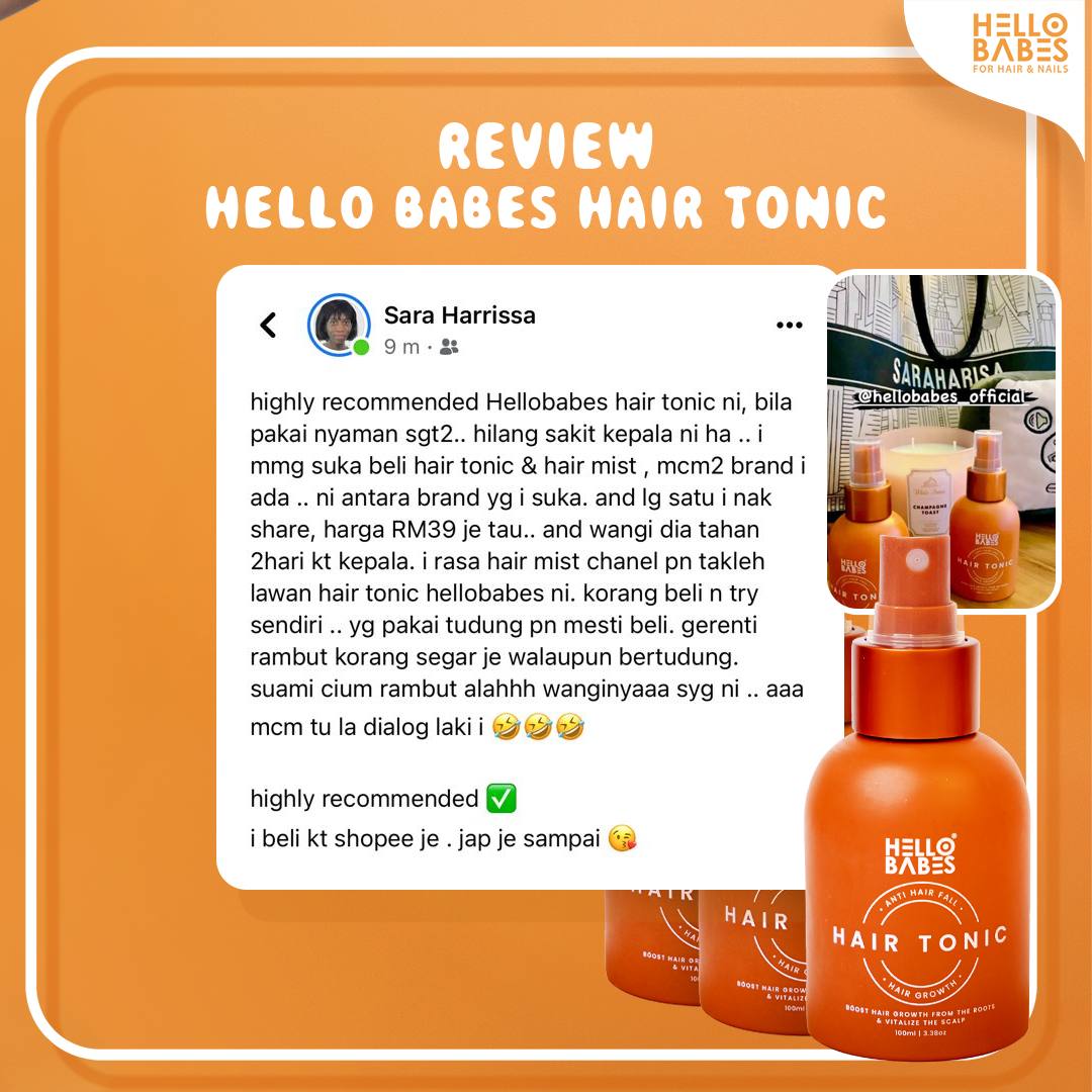 HelloBabes Hair Tonic Parfaite SG
